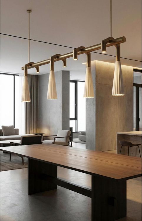 Esperia Aqua Suspension Linear 4 lights
